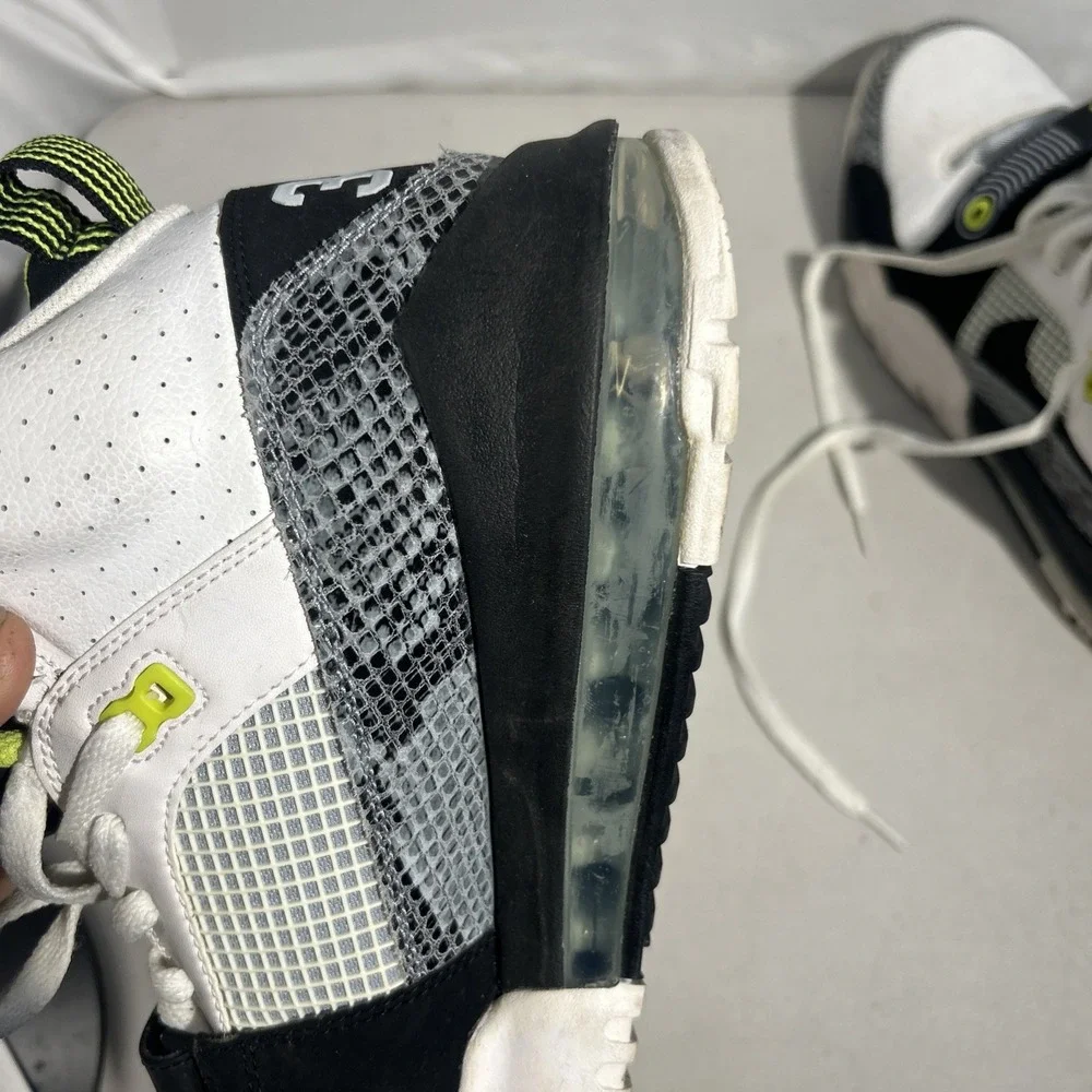 Nike Air Max Bo Jackson White/Volt/Grey/Blk (654478-100) Men's Size 12 RARE